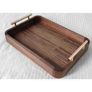 Vente en gros MA CRAFT INDIA Plateau de service durable en bois de pin avec taille personnalisée-Plateau cadeau élégant en bois - Product Image 2