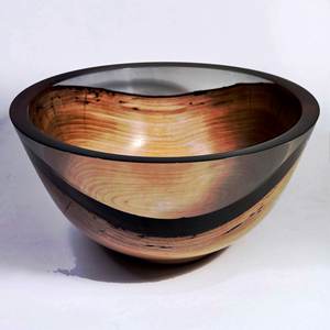 Venta al por mayor de tazón de madera y resina de tamaño personalizado para ocasiones de fiesta al mejor precio hecho en La India - Product Image 4