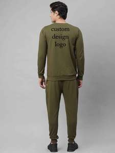customized logo design OEM new high quality design new look custom colour printed logo embroidered suits and <b>trousers</b> for men's - Product Image 3