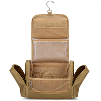 Sac de voyage pliable et écologique pour homme, grand format, en polyester durable, avec fermeture éclair, idéal pour la douche et l'extérieur, avec crochet de suspension, couleur bonbon