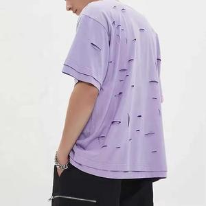 Acid Wash Oversized T Shirt 100% Cotton Vintage Washed Tee Blank Streetwear O Neck Short Sleeve for Men Acid Washed Shirts - Product Image 6