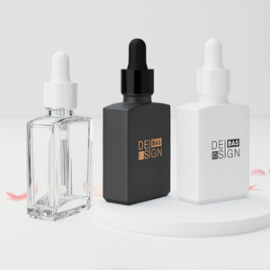 Bán buôn sang trọng hình chữ nhật Tinh dầu nước hoa dropper chai <span class=keywords><strong>container</strong></span> với hình vuông trong 30ml 50ml 100ml trong kho - Product Image 1