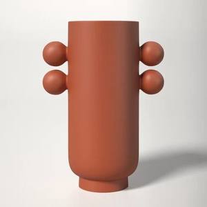 Florero de hierro forjado hecho a mano elegante calidad premium para una decoración sofisticada de oficina en casa hecho a mano costero para boda - Product Image 3