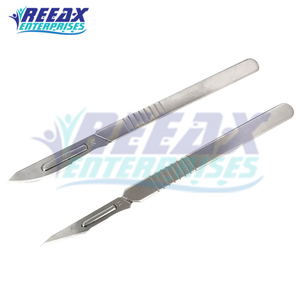 REEAX ENTERPRISES, el mejor proveedor, cuchillas de bisturí de acero inoxidable personalizables de alta calidad, mangos, instrumentos quirúrgicos de base - Product Image 6