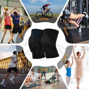 Genouillères pour danseurs, genouillères douces et respirantes pour hommes, femmes et enfants, genouillère de protection pour le volleyball, le football, la danse, le yoga, le tennis - Product Image 6
