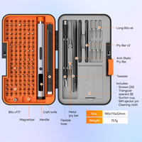 UFTOOLS - Juego de Destornilladores Eléctricos 167 en 1 con Motor N30, Pantalla Digital, 0.15-0.55N.M, Kit de Herramientas de Reparación Electrónica de Precisión para el Hogar