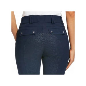 Custom Horse Riding Breeches Women Pants All Way <b>Stretch</b> Wholesale Bulk Equestrian Clothing Full <b>Seat</b> Grip Breeches - Product Image 3