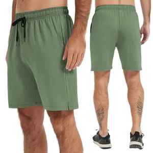 Pantalones cortos de gimnasio para entrenamiento Correr Baloncesto Senderismo Deportes Pantalones cortos de secado rápido para hombres con bolsillo para hombres - Product Image 3