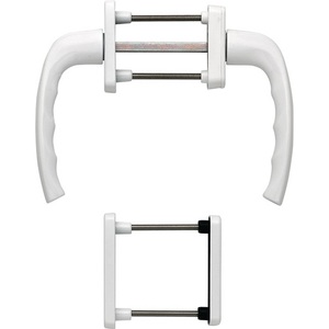 อลูมิเนียมนิวยอร์ก 0810/961N/U10/ ชุดเฟอร์นิเจอร์ระเบียง 63-73 มม. สี่เหลี่ยมจัตุรัส 7 มม. HOPPE นิวยอร์ก 0810/961N/U10/ - Product Image 1