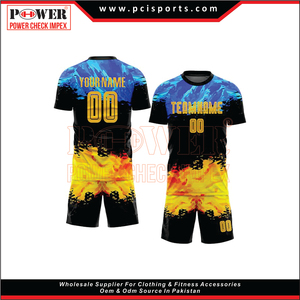 Uniformes de fútbol de club de alta calidad personalizados, kit de ropa de fútbol de manga corta, conjunto de camisetas, uniforme de fútbol - Product Image 4