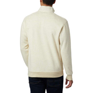 Sweat-shirt d'hiver surdimensionné unisexe, polaire de coton lourd, broderie de logo personnalisé, fabricant de streetwear OEM - Product Image 2