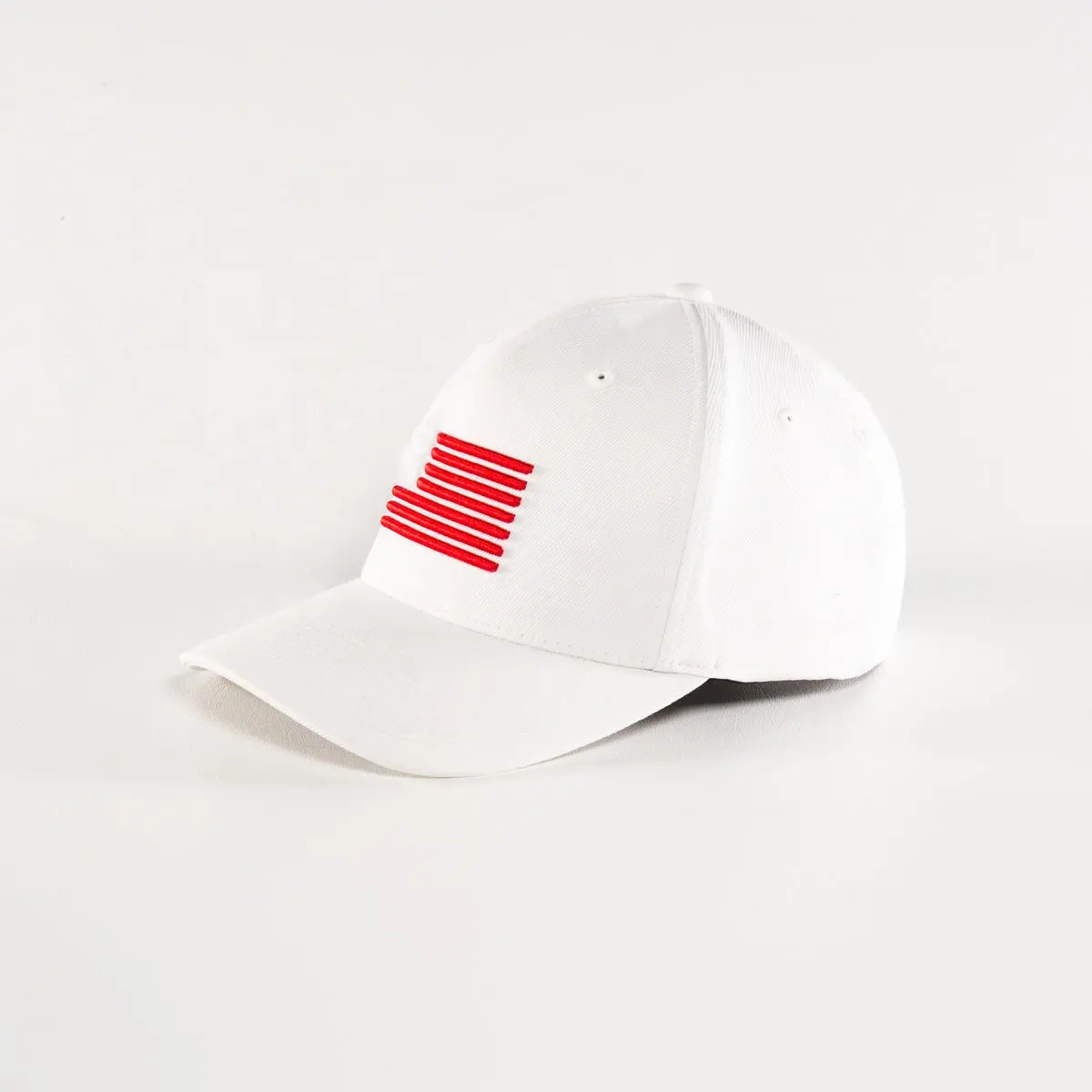 Chapeau de papa blanc 100% Polyester, Logo personnalisé à 5 panneaux, Gorras perforés, casquette de Baseball de Golf de Sport structuré