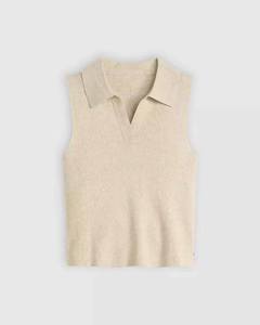 Nouveau femmes débardeur meilleur Design Style col en V à manches courtes débardeur court décontracté femmes week-end et fête porter styliste haut - Product Image 1