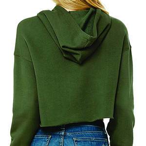 Sweat à capuche ras du cou anti-rides en polaire de haute qualité, respirant, haut pour femme, streetwear tendance pour femme - Product Image 2