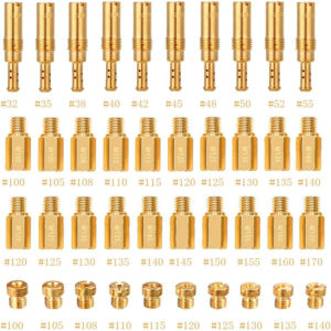 Kit de 40 jets de carburateur en laiton, 30 jets principaux et 10 jets pilotes lents, pour PWK, PE, CVK, KOSO, OKO, <span class=keywords><strong>Stage</strong></span>-6 - Product Image 5
