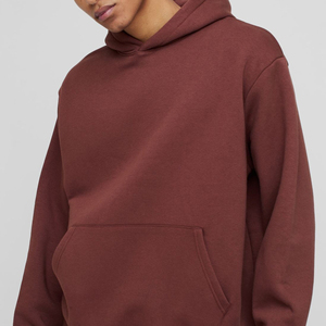 Sudadera con Capucha de Alta Calidad OEM para Hombre, Estilo Holgado, Básica, con Logotipo Personalizado, Lisa, Gruesa, con Hombros Caídos, Estilo Urbano - Product Image 2