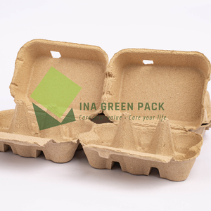 Emballage d'oeufs personnalisé en gros cartons d'oeufs en pulpe haut de gamme plateau d'oeufs en pâte à papier utilisant pour plateau boîte cartons pour vietnam - Product Image 4