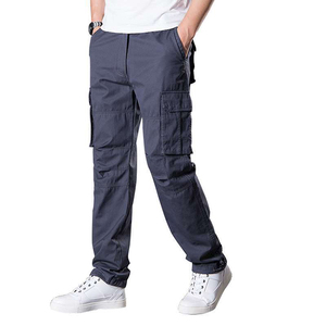 Pantalons cargo pour hommes de haute qualité, écologiques, respirants, légers, confortables, décontractés, logo personnalisé, fabricant professionnel - Product Image 1