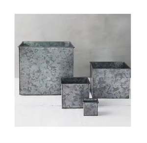 Ensemble de jardinière décorative murale moderne et élégante de 2 conteneurs d'herbes végétales de fabricants et d'exportateurs - Product Image 6