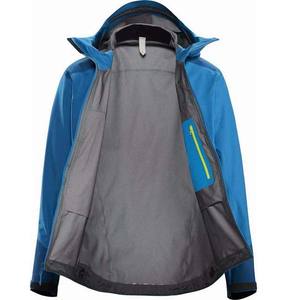Meilleure vente coupe-vent léger et imperméable pour hommes 100% polyester veste à glissière de gymnastique sport d'hiver personnalisé revêtement de toile haut - Product Image 4