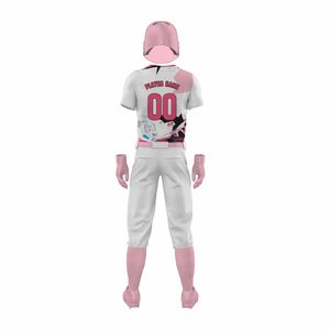 Ensemble d'uniformes de baseball personnalisés pour hommes-Meilleure vente respirante évacuant l'humidité antibactérienne 100% polyester - Product Image 6