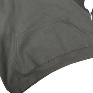 เสื้อฮู้ดดี้ผู้ชายแบรนด์คลาสสิก ผ้าฝ้ายฟลีซ 100% แห้งเร็ว สไตล์ลำลองสำหรับฤดูหนาว ดีไซน์เส้นคู่ แนวสตรีท ตัวอักษรสองแถว - Product Image 4