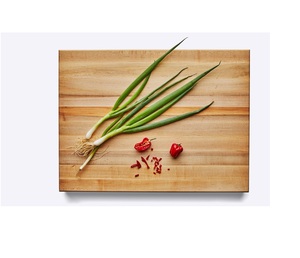 Style américain Nouvelle arrivée Ustensiles de cuisine Planche à découper en bois Couleur naturelle Planche de boucher pour couper les légumes Fait à la main - Product Image 2