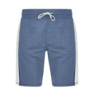 Nuevos pantalones cortos de lana de algodón naranja para hombre con rayas con cordón elástico Jogging Gym Lounge Joggers pantalones cortos de verano - Product Image 5