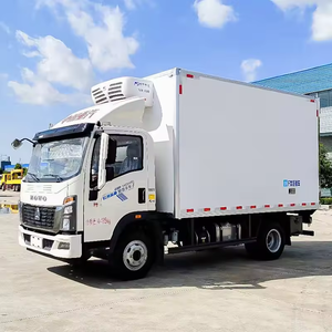 Howo 2ton 3ton 5ton <b>Refrigerator</b> Truck or Wagon Cargo <b>Refrigerator</b> Box Refrigerated Van Truck Mini Freezer Truck - Product Image 5