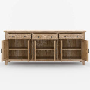 Juego de espejo de mesa de consola de madera maciza de caoba dorada antigua hecho a mano de lujo de mediados de siglo moderno dormitorio apartamento tocador - Product Image 6