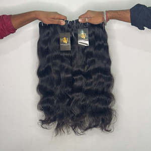 Vendeurs de cheveux vierges cambodgiens bruts faisceaux de cheveux alignés sur les cuticules en gros, extensions de cheveux cambodgiens bruts non transformés - Product Image 1