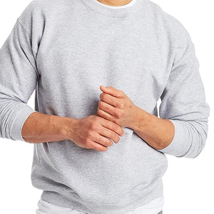 Conception Boxy personnalisée 100% coton mélangé basics sweats poids lourd 500gsm lavage à l'acide pull goutte épaule à capuche hommes - Product Image 2