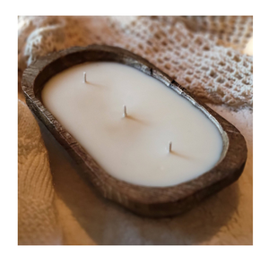 Bougeoir en bois de manguier bol à pâte fait à la main personnalisé de haute qualité produit de haute qualité pour la maison et le restaurant - Product Image 5