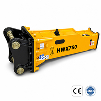 Casse-roche hydraulique pour excavatrice, compatible avec CAT 308, Sany SY75, KX080-4, Hyundai R80-9