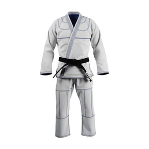 Nuevo Estilo, Logotipo Personalizado e Impreso, Traje de Karate para Hombre y Mujer, Uniforme de Jiu Jitsu, Kimono, Gis, Hecho en Pakistán - Product Image 2