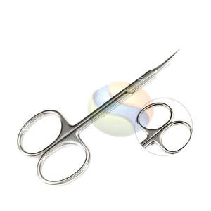 Tijeras Curvas para Cutículas de Grado Profesional, Herramienta de Manicura de Alta Precisión, Tijeras para Cutículas y Uñas Ultra Profesionales |    Cuchilla Curva - Product Image 5