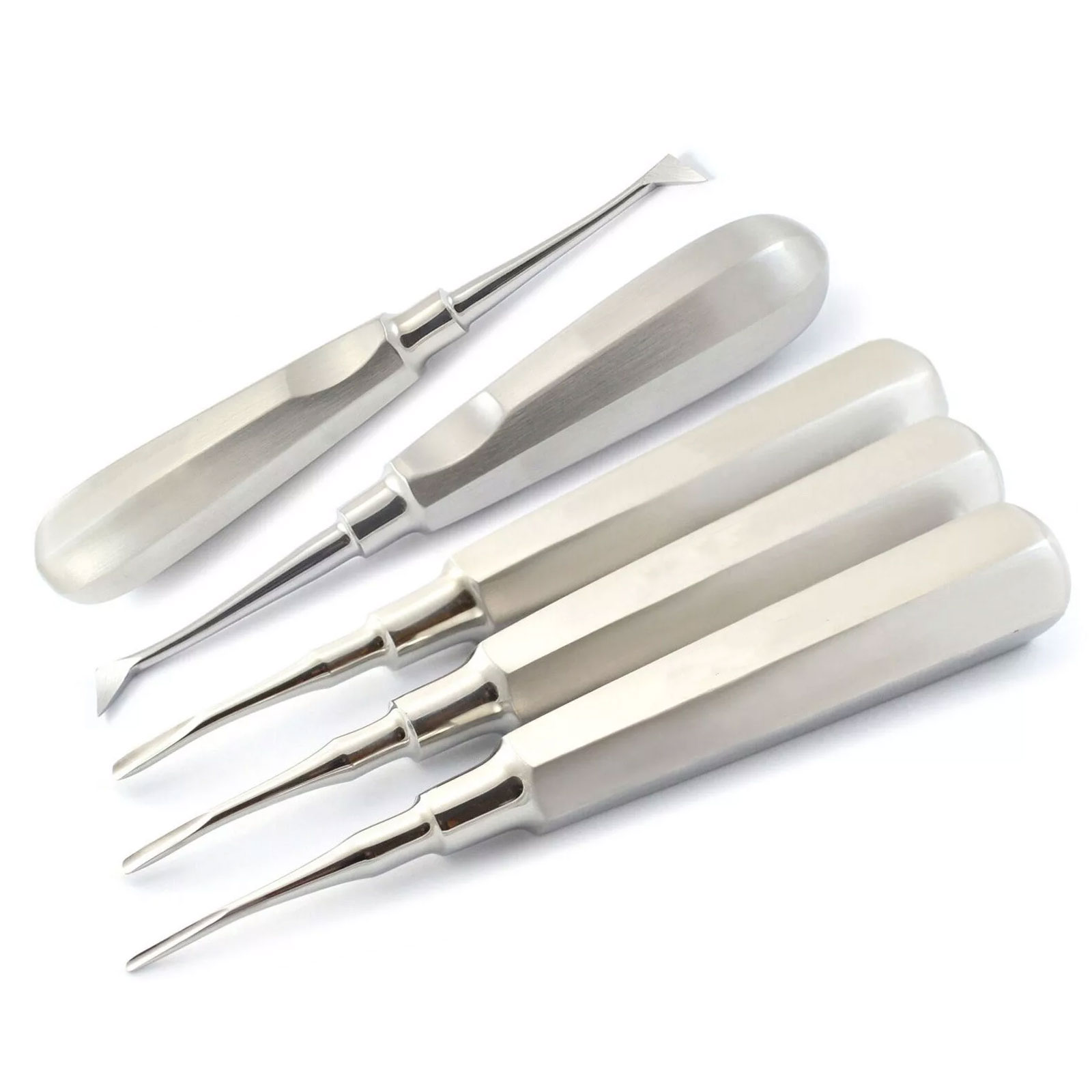 5 pcs Dental Luxating Elevators Set Extraction Surgical Instruments Oral Implant BY Farhan Products & Co