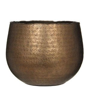 Prix de gros Pot de fleurs d'intérieur noir Pots de fleurs et jardinières personnalisés de l'Inde pour le jardin - Product Image 2