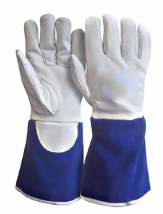 Guantes de Soldadura Tig Mig de Cuero, Fabricados en Pakistán, Hechos a Medida, Impermeables, Sin Silicona, con Puño Ajustable - Product Image 6