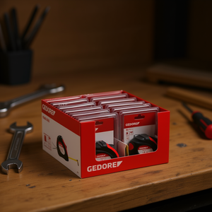 Gedore <b>Display</b> Roll Tape Measures 5m 12-Piece Set - Product Image 3