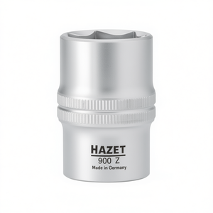 Hazet 1/2'' <b>12</b>-<b>Point</b> Square <b>Socket</b> with Traction Profile and Knurling in Inches - Product Image 3