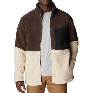 New Arrival <b>Men's</b> Thermal <b>Sherpa</b> Fleece <b>Hoodie</b> Jacket with Canvas Fabric Waterproof & Breathable Winter Outerwear - Product Image 2