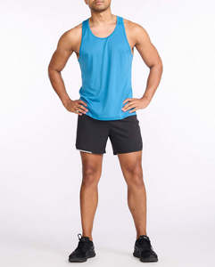 Débardeur d'entraînement en maille à séchage rapide pour hommes, vêtements de sport tricotés et respirants, gilet de fitness sans manches pour l'entraînement, vente en gros - Product Image 2