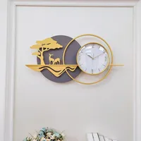 Grande horloge murale moderne en métal en forme de papillon, abstraite, multicolore, design de créateur, pour la maison, Diwali, anniversaire, mariage, cadeau