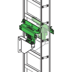 Supporto Verticale KT H404 per Condotti e Raccordi SCHNEIDER ELECTRIC KTB0404ZA51 per CANALIS - Product Image 1
