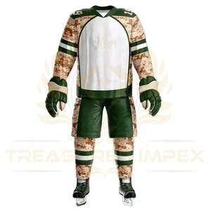 Diseño personalizado uniforme de hockey sobre hielo mejor calidad nuevo diseño juvenil uniforme de hockey sobre hielo para unisex con el logotipo del nombre del equipo - Product Image 3