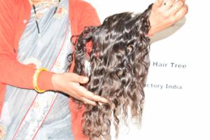 100% Extensions de cheveux frontales indiennes brutes de qualité bon marché 13*4 cuticule ondulée alignée aucune exportation de vente de traitement chimique - Product Image 2