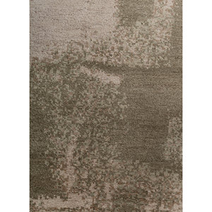 Alfombra Entropy Green de Lana y Seda de Bambú Anudada a Mano, 10mm, Rectangular, Abstracta, para el Hogar, Pasillo, Sala de Estar, Técnicas Hechas a Mano - Product Image 3