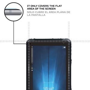 ฟิล์มกันรอย ANTISHOCK Rugged 8 สำหรับแท็บเล็ตแบบมองจากมุมมองบุคคลที่สาม - Product Image 4