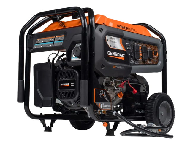 Best- offer New GP7500EDF 7500W/9400W Dual Fuels Generator Electrics Start New Now available
